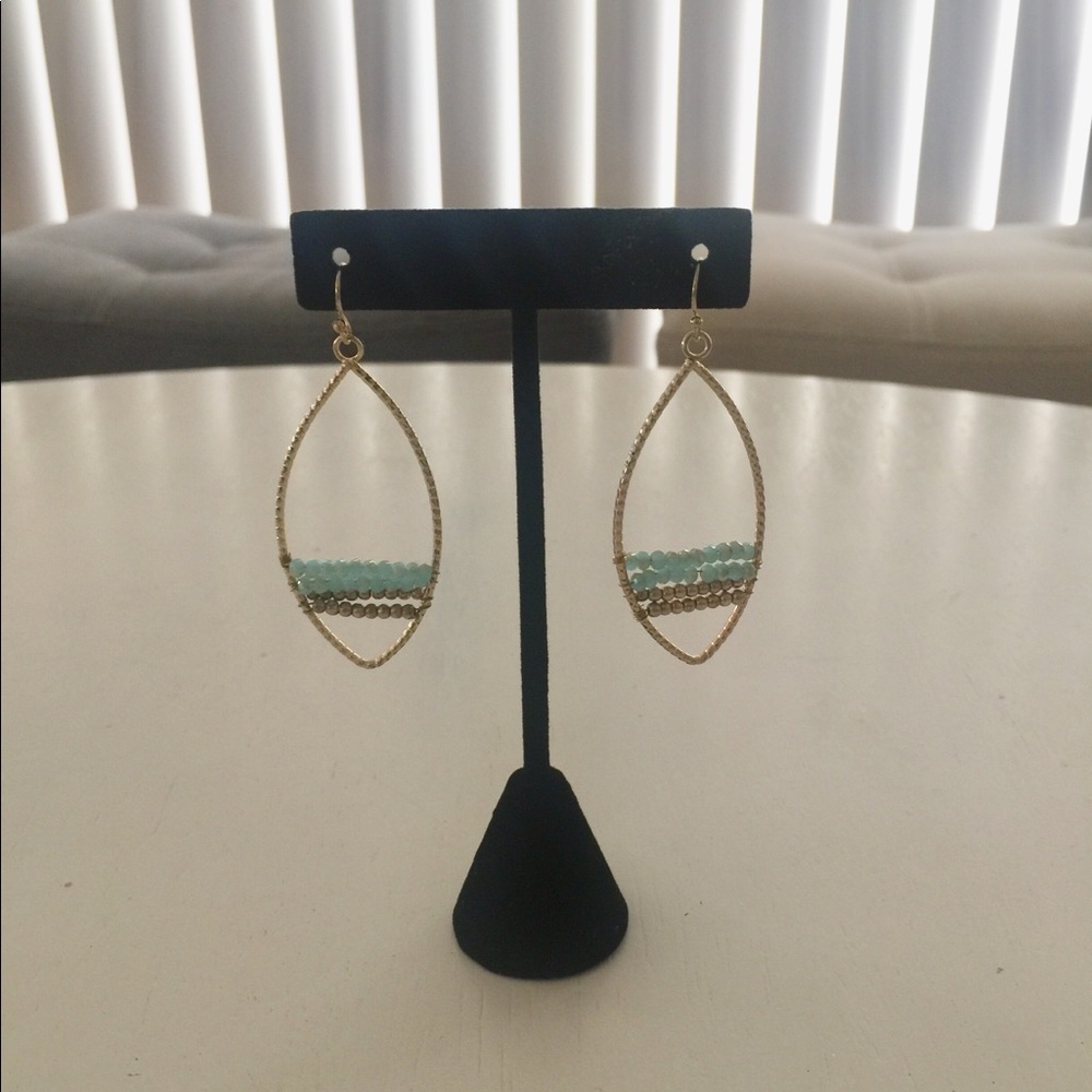 Check out these stylish earrings, never worn! :)